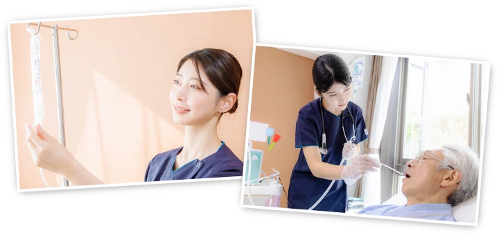 医心館で働く看護師